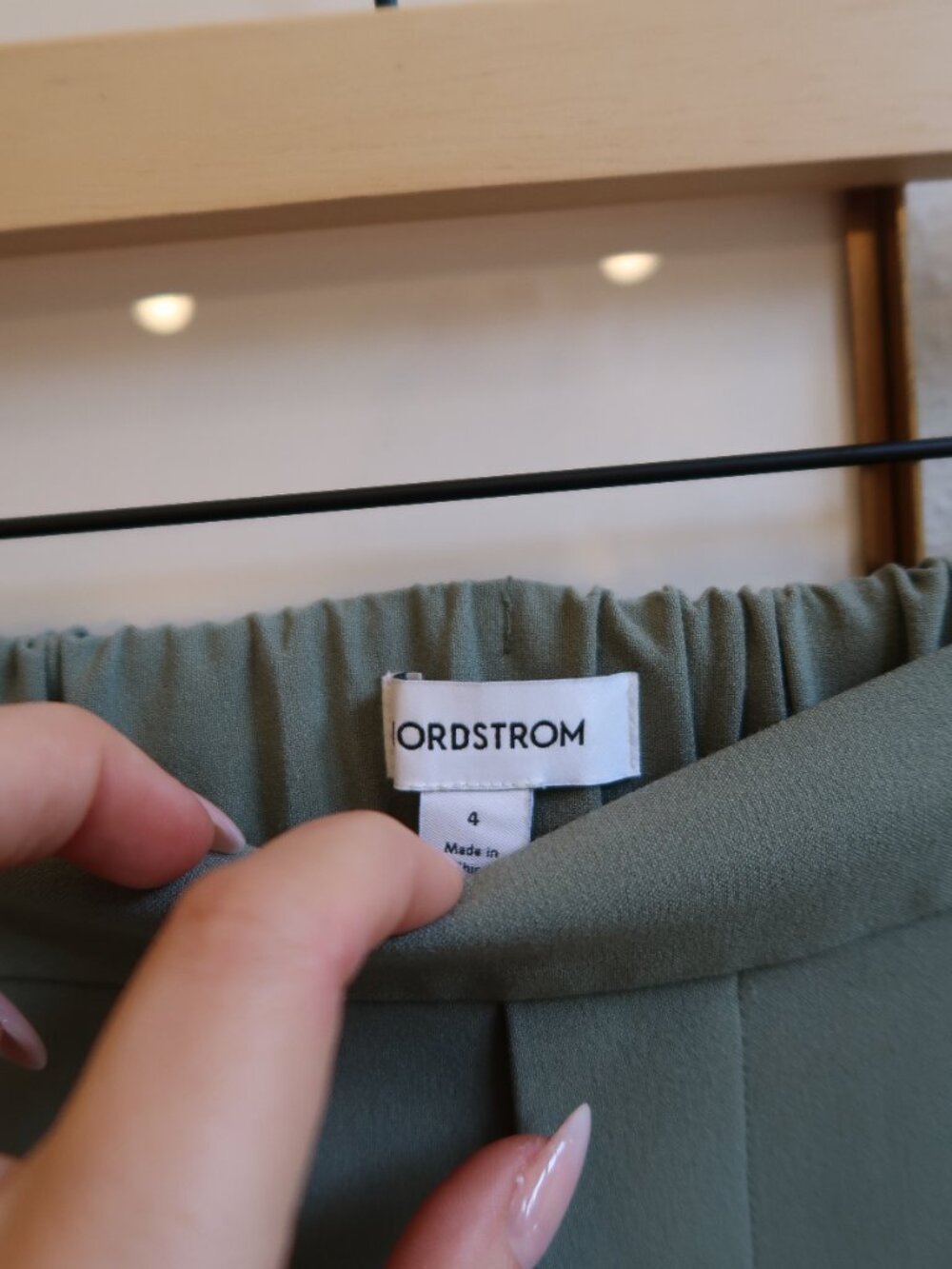 Nordstrom Wide-Leg Work Trousers - Picture 2 of 3